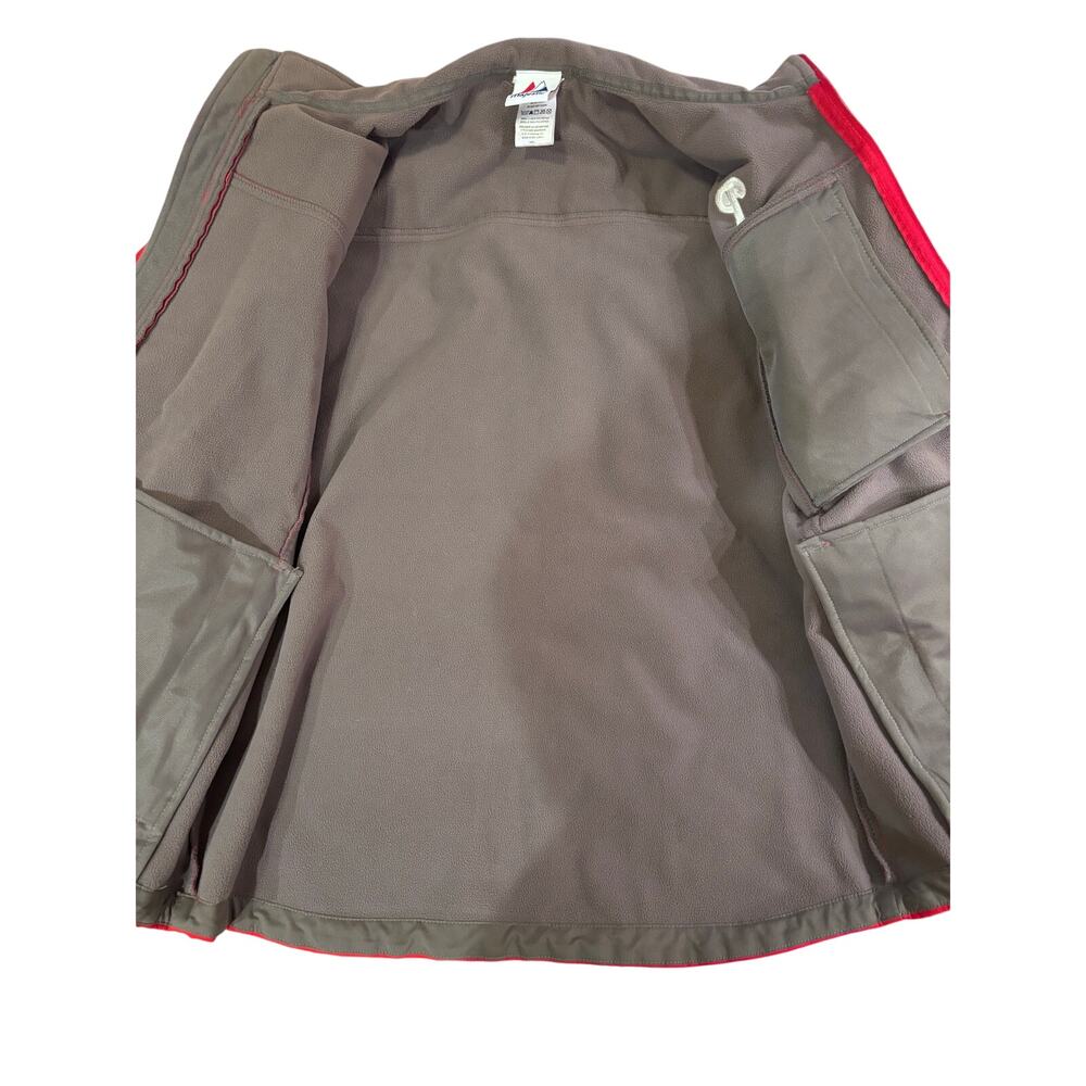Majestic Philadelphia Phillies Red Full Zip Jacket Men’s Large MLB Softshell - Picture 4 of 6